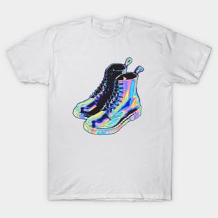 Holographic Boots T-Shirt